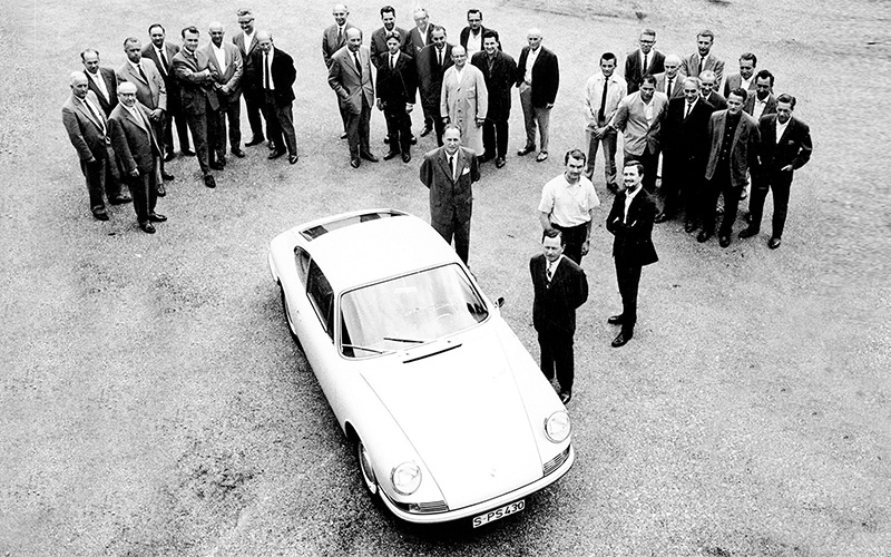 Ferdinand Piech as Head of Development at Porsche - volkswagen-newsroom.com Ferdinand Piech as Head of Development at Porsche - volkswagen-newsroom.com