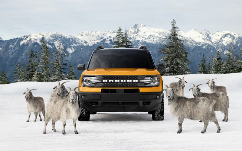Ford Bronco Sport GOAT - media.ford.com