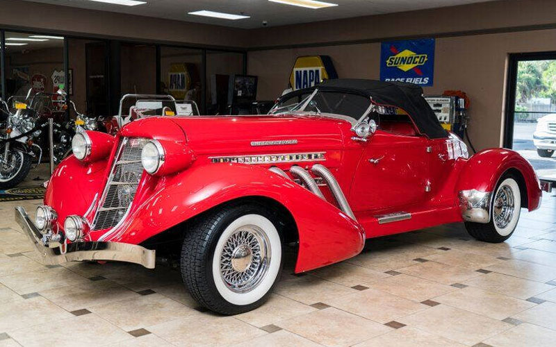 1936 Auburn Boattail Speedster Replica- carsforsale.com