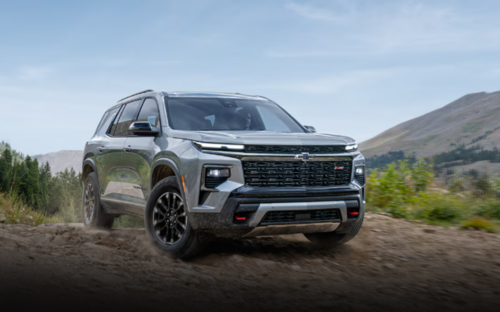 2025 Chevrolet Traverse Hero - chevrolet.com