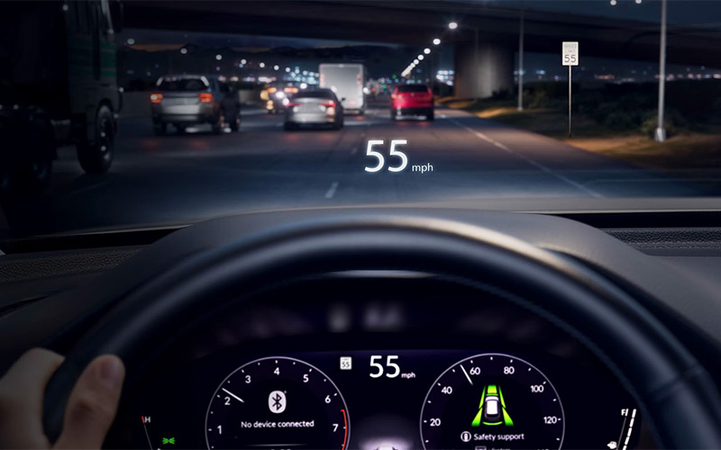 2025 Honda Pilot Heads Up Display - automobiles.honda.com
