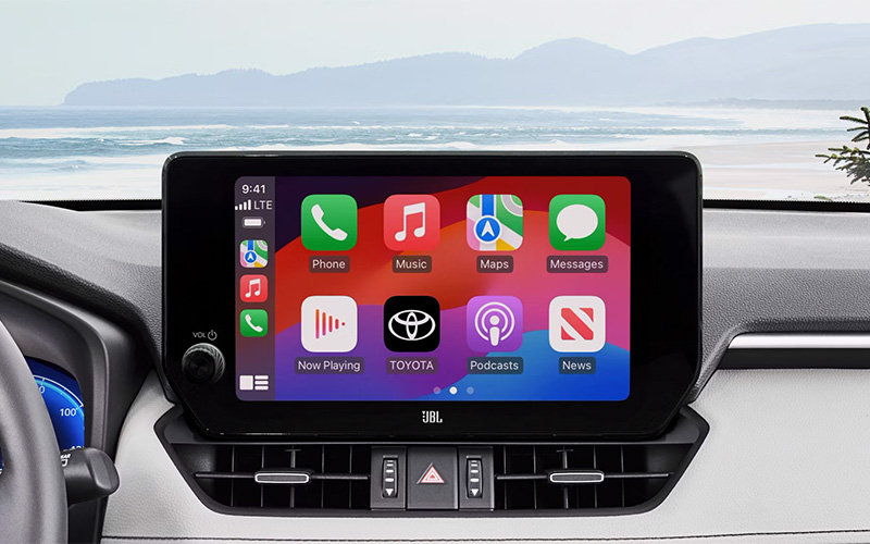 2025 Toyota RAV4 Interior Infotainment System - toyota.com