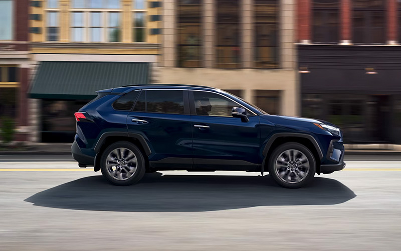 2025 Toyota RAV4 Side Exterior - toyota.com