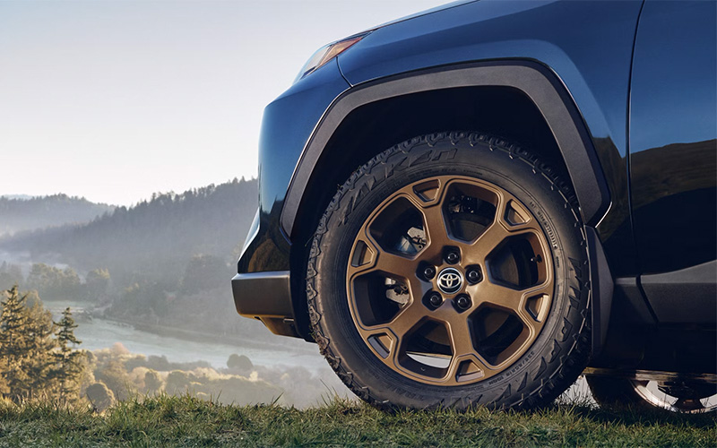 2025 Toyota RAV4 Wheel Close Up - toyota.com