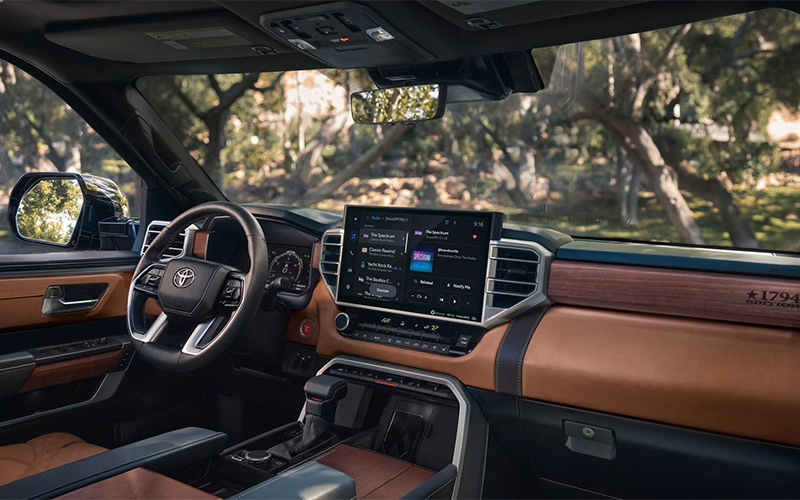 2025 Toyota Tundra Interior - toyota.com