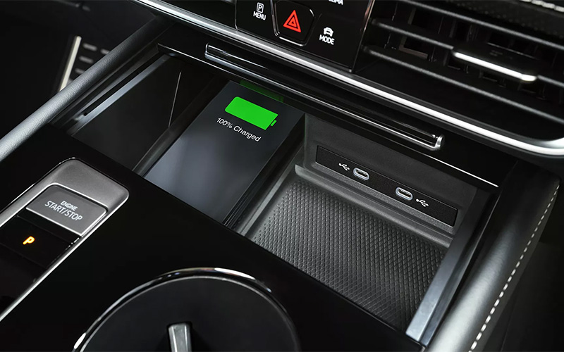 2025 Volkswagen Atlas Center Console Charger - vw.com
