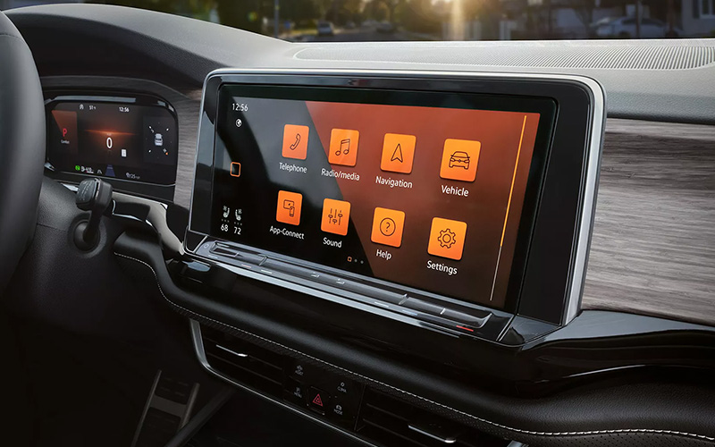 2025 Volkswagen Atlas Interior Infotainment- vw.com