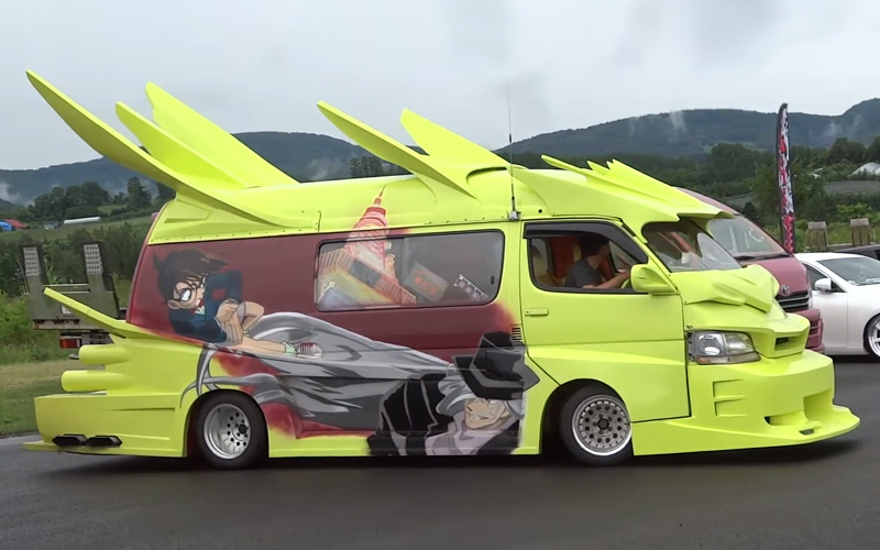 Bosozoku Style Vanning - BANKAKUEMIKO on Youtube