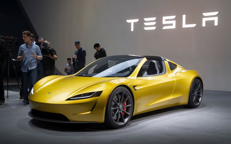 Tesla Roadster - @drivepower007 on youtube.com