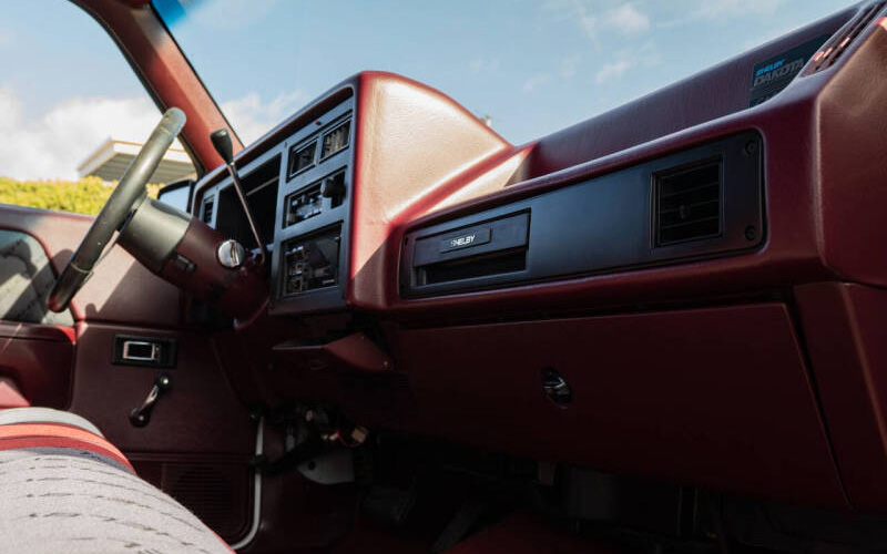 1989 Dodge Shelby Dakota interior - carsforsale.com