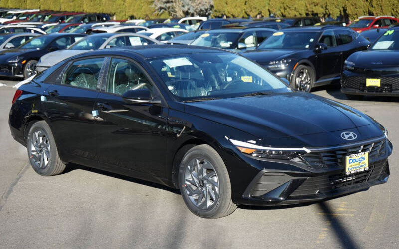 2025 Hyundai Elantra Hybrid Blue - carsforsale.com