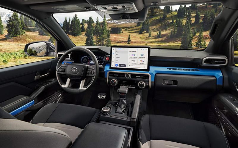 2025 Toyota Tacoma Interior - toyota.com