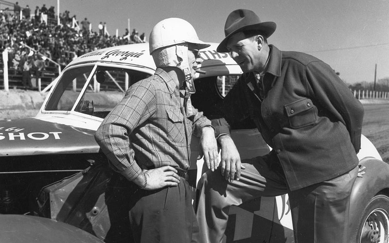 Red Byron and Bill France - nascarhall.com Red Byron and Bill France - nascarhall.com
