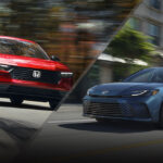 2025 Honda Accord and 2025 Toyota Camry - automobiles.honda.com, pressroom.toyota.com