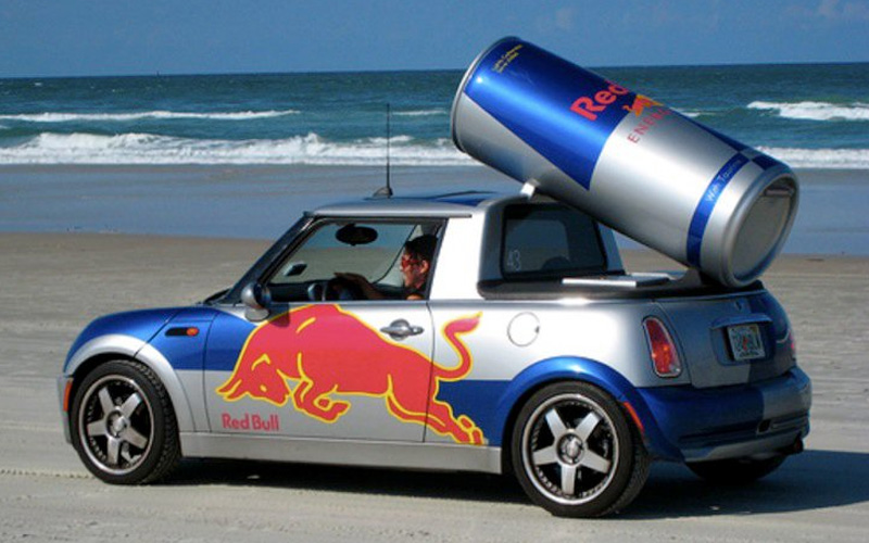 Red Bull Mini Cooper - CustomCRS on Facebook
