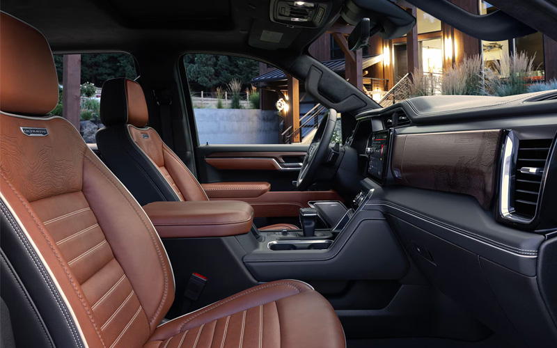 2025 GMC Sierra 1500 Denali Ultimate interior - gmc.com
