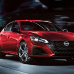 a red 2025 nissan altima
