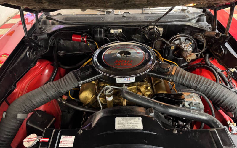 1968 Oldsmobile 442 engine bay