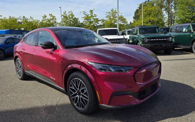 2025 Mustang Mach-E Exterior 1 Red Mustang Mach-E