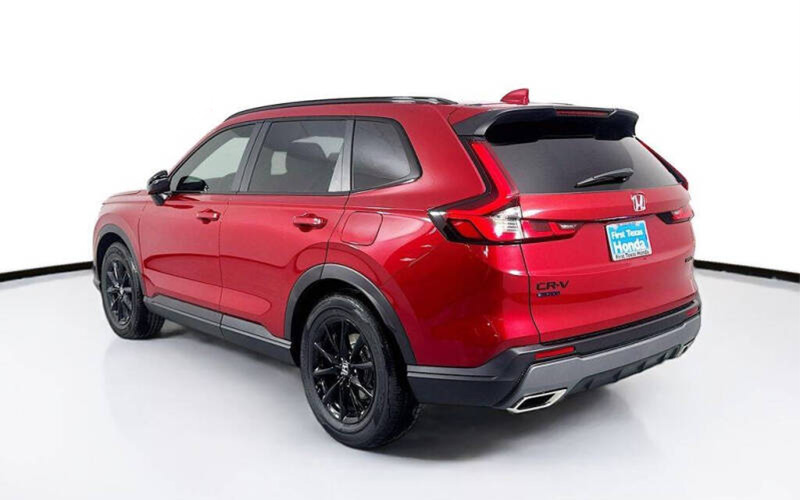 2026 Honda CRV Exterior1 2026 red Honda Exterior