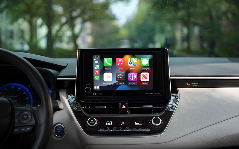 2026 Toyota Corolla standard infotainment