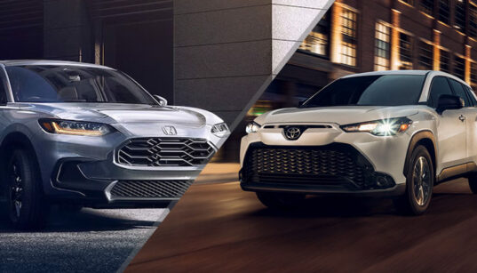 Honda HR-v vs Toyota Corolla Cross - automobiles.honda.com toyota.com