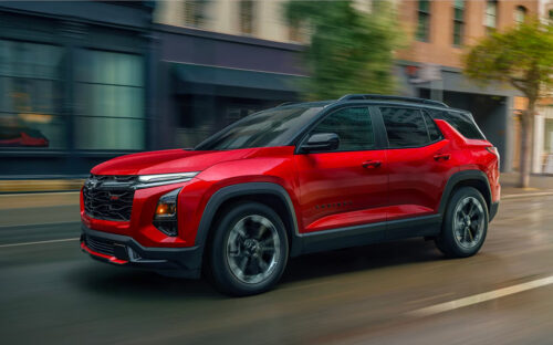 Red 2026 Chevrolet Equinox SUV