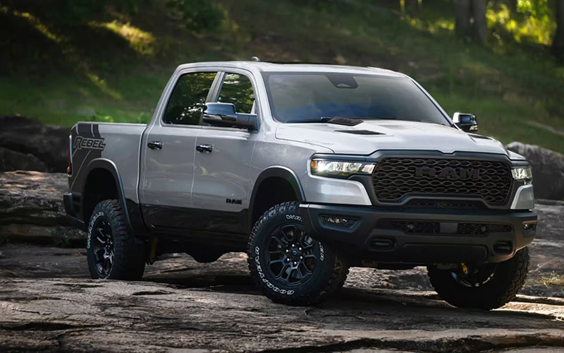 2026 Ram 1500 Exterior Silver Ram 1500 Rebel