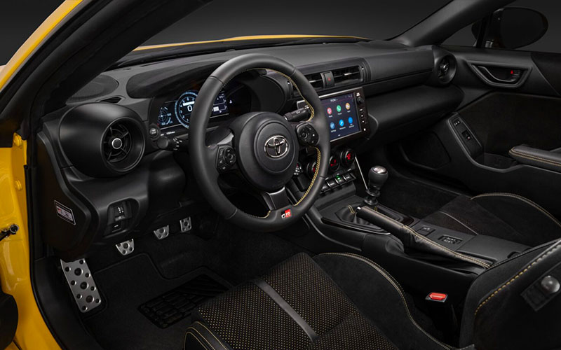 2026 Toyota GR86 Yuzu Interior 2026 Toyota GR86 Yuzu Edition Interior - pressroom.toyota.com