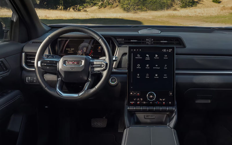 2026 GMC Terrain Black Interior and Technology
