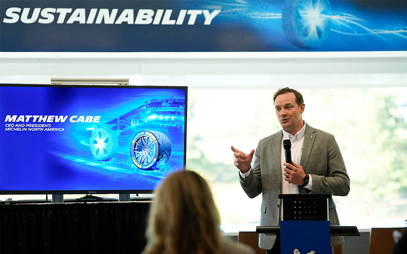 Michelin CEO Matthew Cabe Michelin CEO Matthew Cabe - Michelin