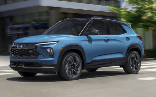 Blue 2026 Chevrolet Trailblazer - chevrolet.com