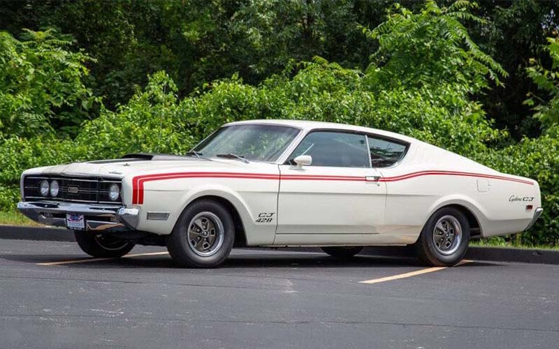 1969 White Mercury Cyclone CJ