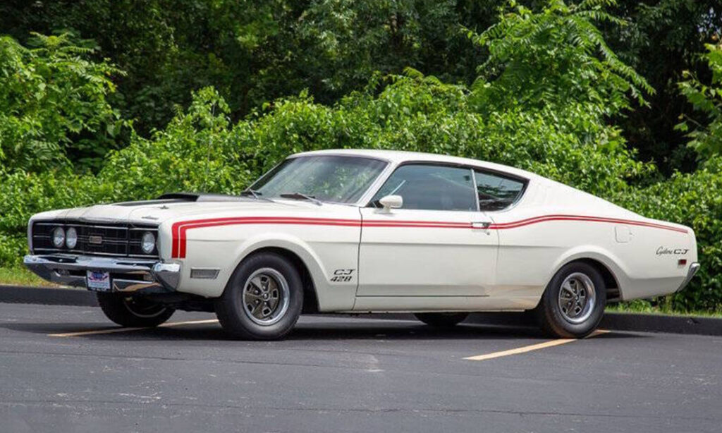 1969 White Mercury Cyclone CJ
