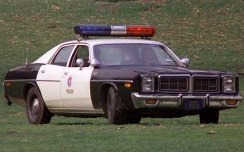 A 1977 Dodge Monaco cop car from the show TJ Hooker