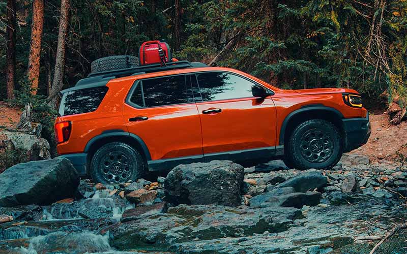 2026 Orange Honda Passport