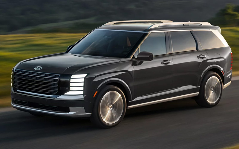2026 Hyundai Palisade Overview A black 2026 Hyundai Palisade