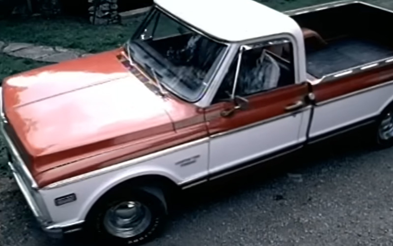 Chevrolet_CST10_Tim_McGraw Orange and White Chevrolet CST-10