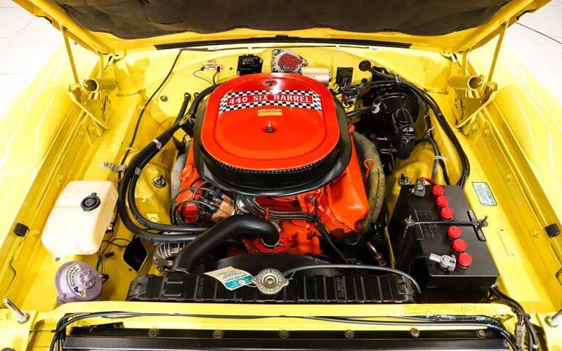 1970_Plymouth_Superbird_Engine 1970 Plymouth Superbird Engine