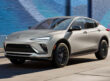 A silver 2026 Buick Envista on a city street