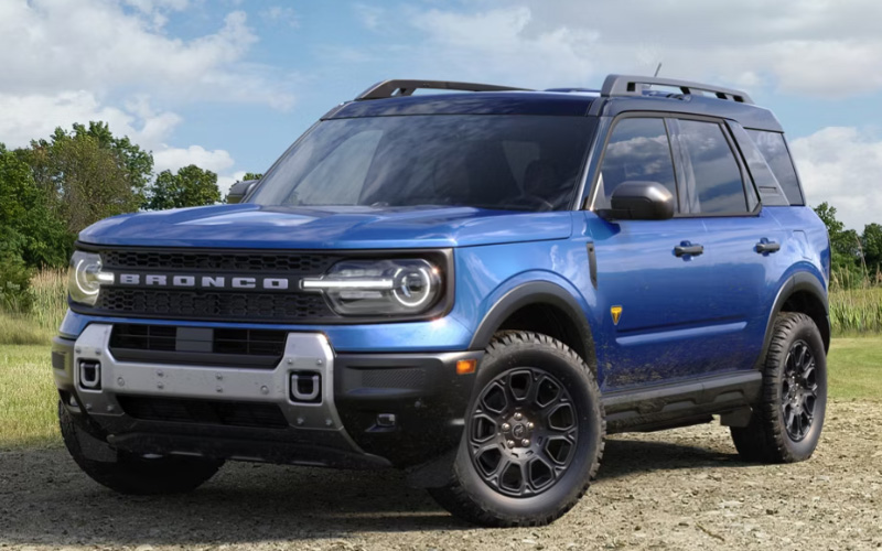 Blue 2026 Ford Bronco Sport