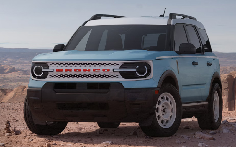 2026 Ford Bronco Sport Heritage Exterior 2026 Ford Bronco Sport Heritage - ford.com