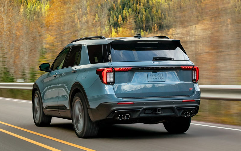 Blue 2026 Ford Explorer