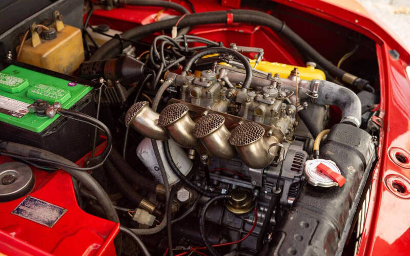 1970 Lanica Fulvia Ralleye Engine 1970 Lanica Fulvia Ralleye Engine