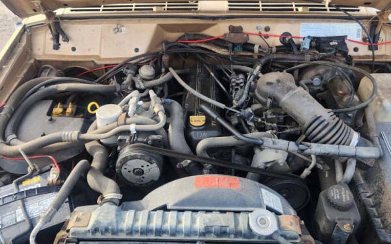 1987 Jeep Comanche Pioneer Engine