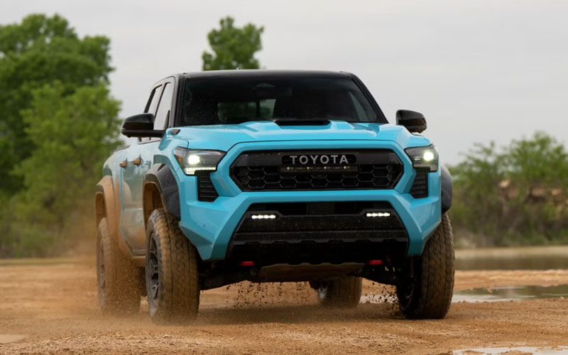 Light blue 2026 Toyota Tacoma