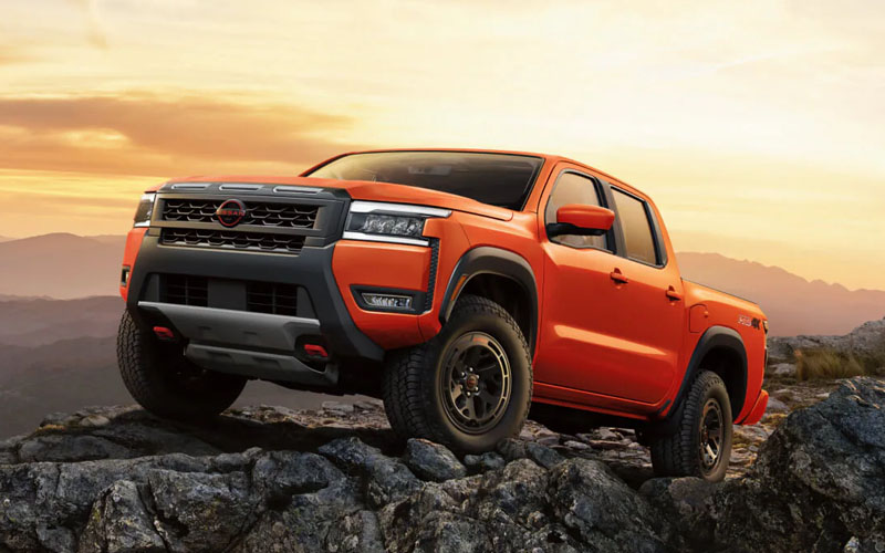 2026_Nissan_Frontier Orange 2026 Nissan Frontier