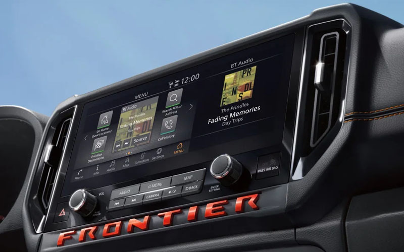 2026_Nissan_Frontier_Tech 2026 Nissan Frontier Technology 12.3 inch Digital Screen