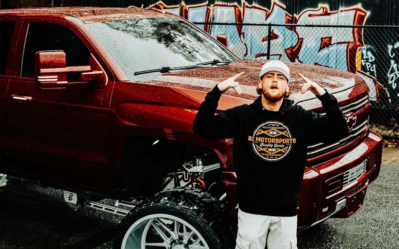 BZ_2015_Chevy_2500_High_Country_Duramax Bailey Zimmerman with a ruby red 2015 Chevrolet 2500 High Country Duramax