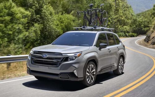 2026 Subaru Forester Driving